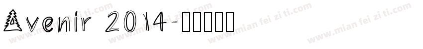 Avenir 2014字体转换